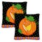 Toland Home Garden Set of 2 Happy Halloween Outdoor Patio Throw Pillow Covers 18”